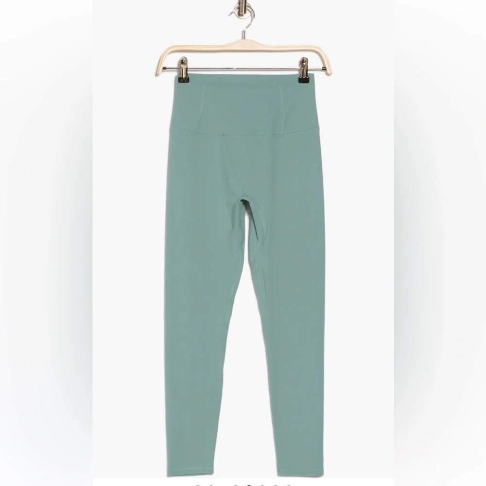 NWT Free People FP Movement Never Better High Rise Leggings Eucalyptus Size L - Picture 8 of 9